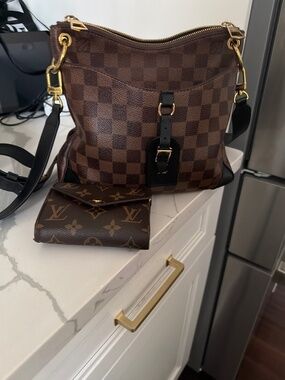 LV bag and wallet combo
